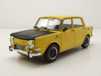 WBXWB124153 - SIMCA 1000 Rallye 2 1970 Geel en zwart