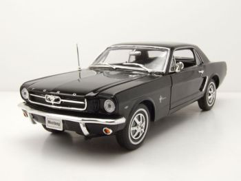 WEL12519NOIR - FORD Mustang 1964 Zwart