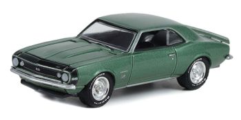 GREEN13320-A - CHEVROLET Camaro SS 369 1967 groen uit de GL MUSCLE serie onder blister.