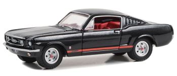 GREEN13340-A - Zwarte 1965 FORD Mustang GT uit THE STAMPEDE serie in blisterverpakking