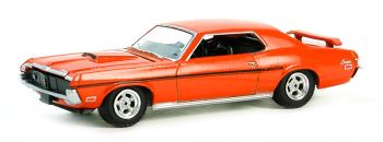 GREEN13350-A - MERCURY Cougar Eliminator 1969 Oranje GL MUSCLE in blisterverpakking