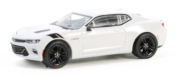 GREEN13350-E - CHEVROLET Camaro SS 2018 Wit uit de GL MUSCLE reeks in blisterverpakking