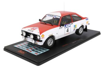 IXO18RMC143.22 - FORD Escort RS 1800 MK II #4 rally van 1000 Meren 1977 A.VATANEN / A.AHO