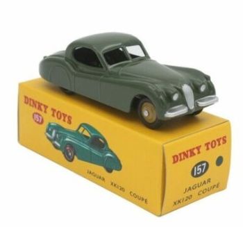 DIN157 - JAGUAR XK120 groene coupé – ATLAS-editie