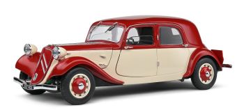 SOL1800907 - CITROEN tractie 1937 rood en beige