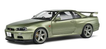 SOL1804308 - NISSAN GT-R (R34) 1999 groen metallic