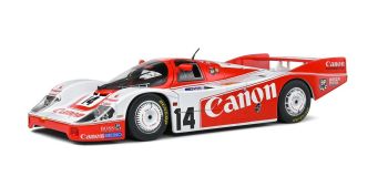 SOL1805506 - PORSCHE 956LH rood en wit 24H Le Mans 1983