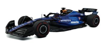 SOL1814401 - F1 WILLIAMS Team FW46 blauw A.ALBON GP van Saoedi-Arabië 2024