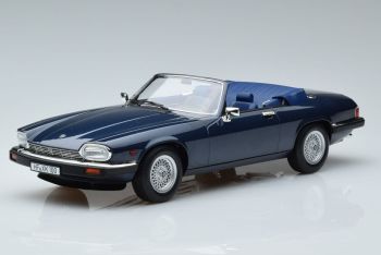 NOREV182636 - 1988 metallic blauwe auto - JAGUAR XJ-S cabriolet limited edition 