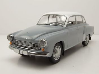 MOD18301 - WARTBURG 311 1959 Grijs-wit