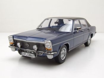 MOD18336 - 1972 blauwe auto - OPEL Diplomat B