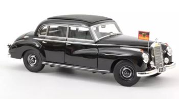 NOREV183707 - MERCEDES BENZ 300 1955 Konrad Adenauer zwart