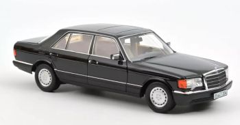 NOREV183793 - MERCEDES 560 SEL 1989 Zwart metallic