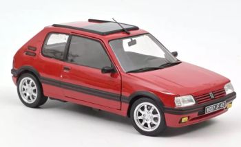 NOREV184848 - PEUGEOT 205 GTi 1.9 PTS velgen 1991 Rood