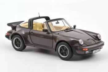 NOREV187665 - PORSCHE 911 Turbo Targa van 1987 bruin metallic