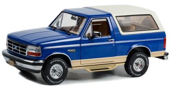 GREEN19136 - 1996 FORD Bronco blauw Editie EDDIE BAUER