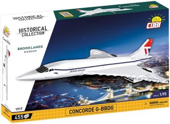 COB1917 - CONCORDE G-BBDG - 455 Stuks