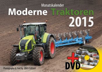 CALTRACMOD2015 - 2015 MODERN TRACTORS Kalender en 35mn DVD