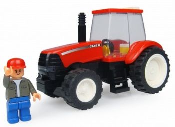 UHK1202 - CASE IH Met bouwsteenfiguur (48 Stuks)