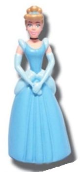 T8819B - DISNEY Prinsessenbeeldje met sleutelhanger - Assepoester