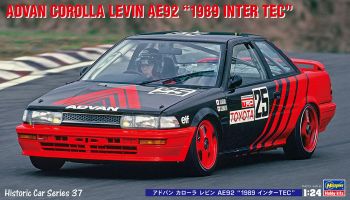 HAW21137 - TOYOTA Corolla Levin AE92 - Advan - INTER TEC 1989 te monteren en te spuiten