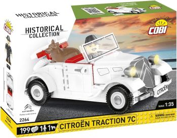 COB2264 - CITROEN tractie 7C 1934 - 199 onderdelen