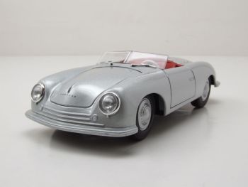 WEL24090GRIS - PORSCHE 356 N°1 cabriolet 1948 Zilver