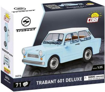 COB24516 - TRABANT 601 deluxe blauw - 71-delig