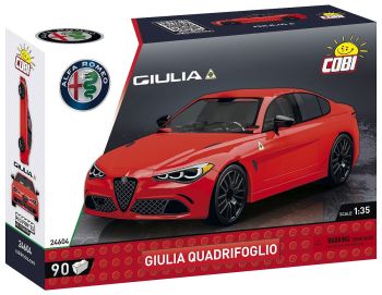 COB24604 - ALFA ROMEO Gulia Quadrifoglio rood - 90 stuks