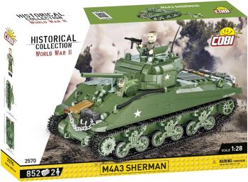 COB2570 - Tank M4A3 SHERMAN - 852 stuks