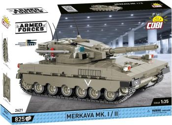 COB2621 - MERKAVA MK.I/II Tank - 825 bouwdelen