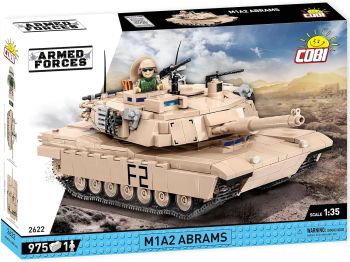 COB2622 - Tank M1A2 ABRAMS - 975 stuks