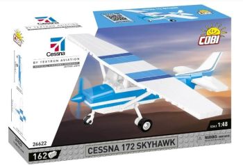 COB26622 - Vliegtuig CESSNA 172 Skyhawk wit en blauw - 162 stuks