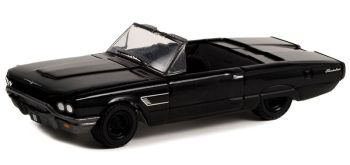 GREEN28110-B - FORD Thunderbird cabriolet 1965 zwart uit de serie BLACK BANDIT in blisterverpakking