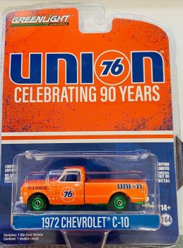 GREEN28120-CVERT - CHEVROLET C-10 1972 - 90 jaar UNION 76 onder blister