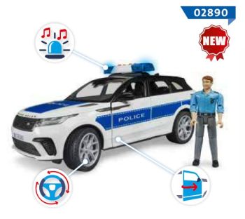 BRU2890 - RANGE ROVER Velar Politie met politieagent