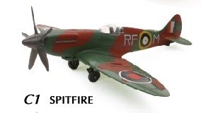 NEW20217-E - SPIT FIRE vliegtuig kit