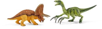 SHL42217 - Kleine triceratops en therizinosaurus