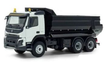 MOT300090 - Witte dumptruck gelimiteerde oplage van 750 stuks - VOLVO FMX 6x4 