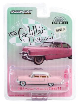 GREEN30396 - CADILLAC Fleetwood Séries 60 1955 Roze in blisterverpakking