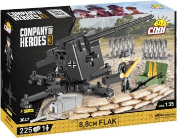 COB3047 - FLAK-kanon van 8,8 cm - 225 stuks