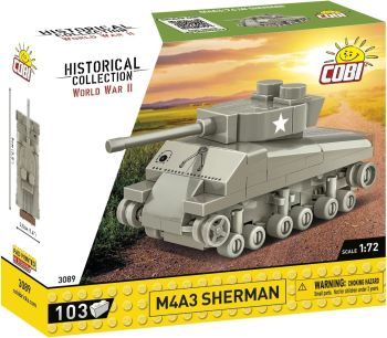 COB3089 - SHERMAN M4A3-tank - 103 stuks