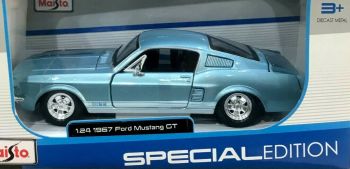 MST31260BL - FORD Mustang GT 1967 blauw