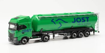 HER315609 - IVECO S-WAY LNG 4x2 oplegger silo 3 assen JOST GROUP