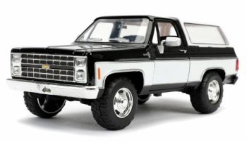 JAD31592 - 1980 CHEVROLET K5 Blazer zwart-wit