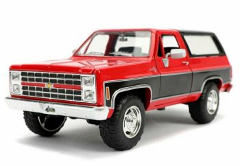 JAD31593 - CHEVROLET K5 Blazer 1980 Rood en Zwart