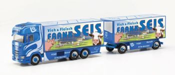 HER316521 - SCANIA CS 20 HD 6x2 bakwagen met aanhanger 2+2 assen FRANK SEIS