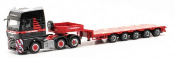 HER316934 - MAN TGX GX 6x2 met 5-assige MAMMOET lage lader