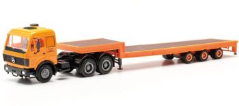 HER317078 - MERCEDES BENZ NG 80 met 3-assige low loader trailer Deutrans