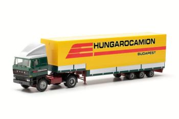 HER317375 - RABA 4x2 met 3-assige aanhangwagen HUNGAROCAMION